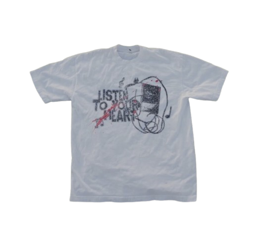 "heart of music" tee